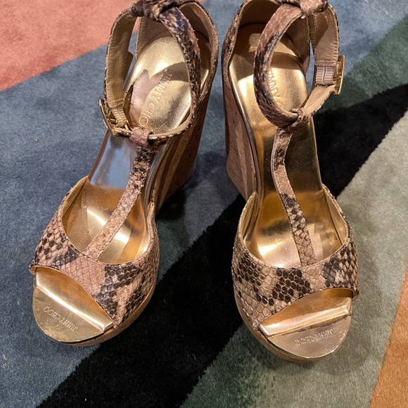 Jimmy Choo wedges sandals size 35 @jimmychoo #jimmychoo - Picture 3 of 7